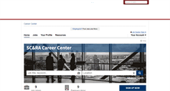 Desktop Screenshot of careers.scranet.org